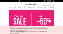 Desktop Screenshot of hunkemoller.nl